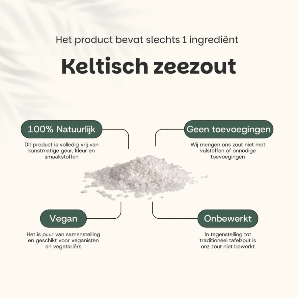 30% korting | Cupplement Combideal Keltisch Zeezout