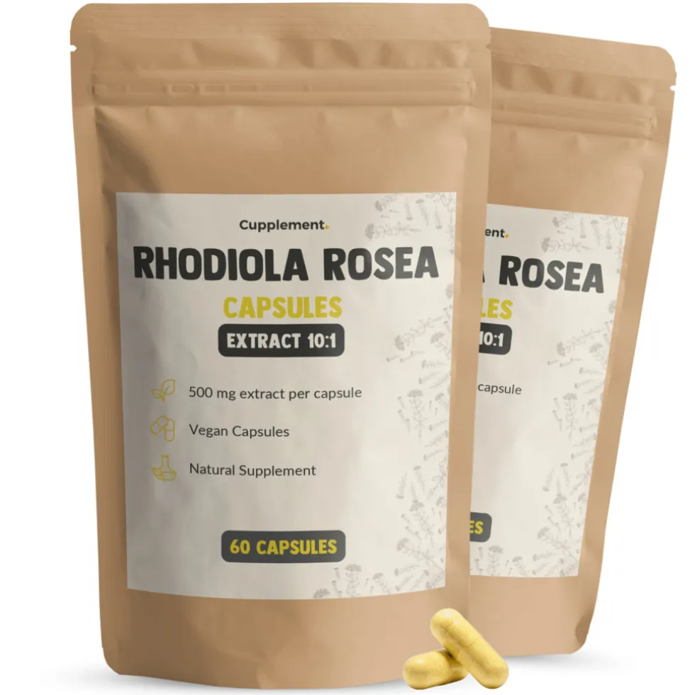 30% korting | Cupplement Combideal Rhodiola Rosea Capsules 500 mg
