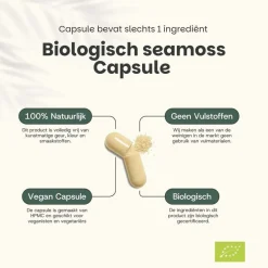 30% korting | Cupplement Combideal Sea Moss Capsules 500 mg Biologisch