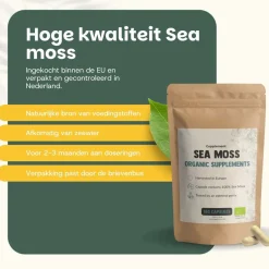 30% korting | Cupplement Combideal Sea Moss Capsules 500 mg Biologisch