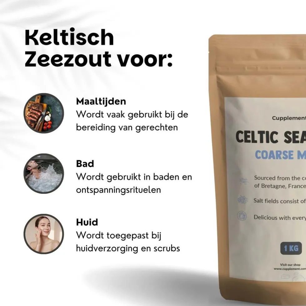 20% korting | Cupplement Keltisch Zeezout