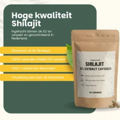 25% korting | Cupplement Multipack Shilajit Extract (5%) Capsules 500 mg