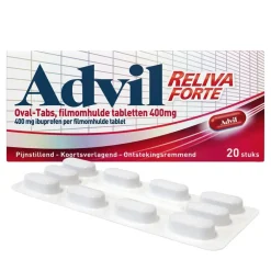 Advil Reliva Forte 400mg Oval-Tabs