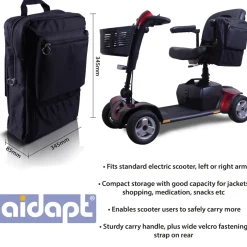 Aidapt scootmobieltas armleuningtas
