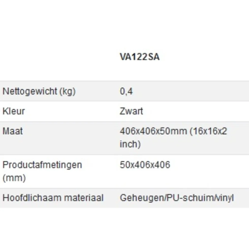 Aidapt VA122SA Rolstoelkussen