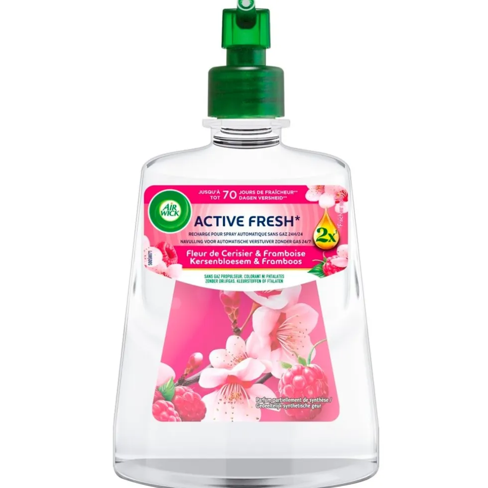 Air Wick Active Fresh Kersenbloesem & Framboos Navulling