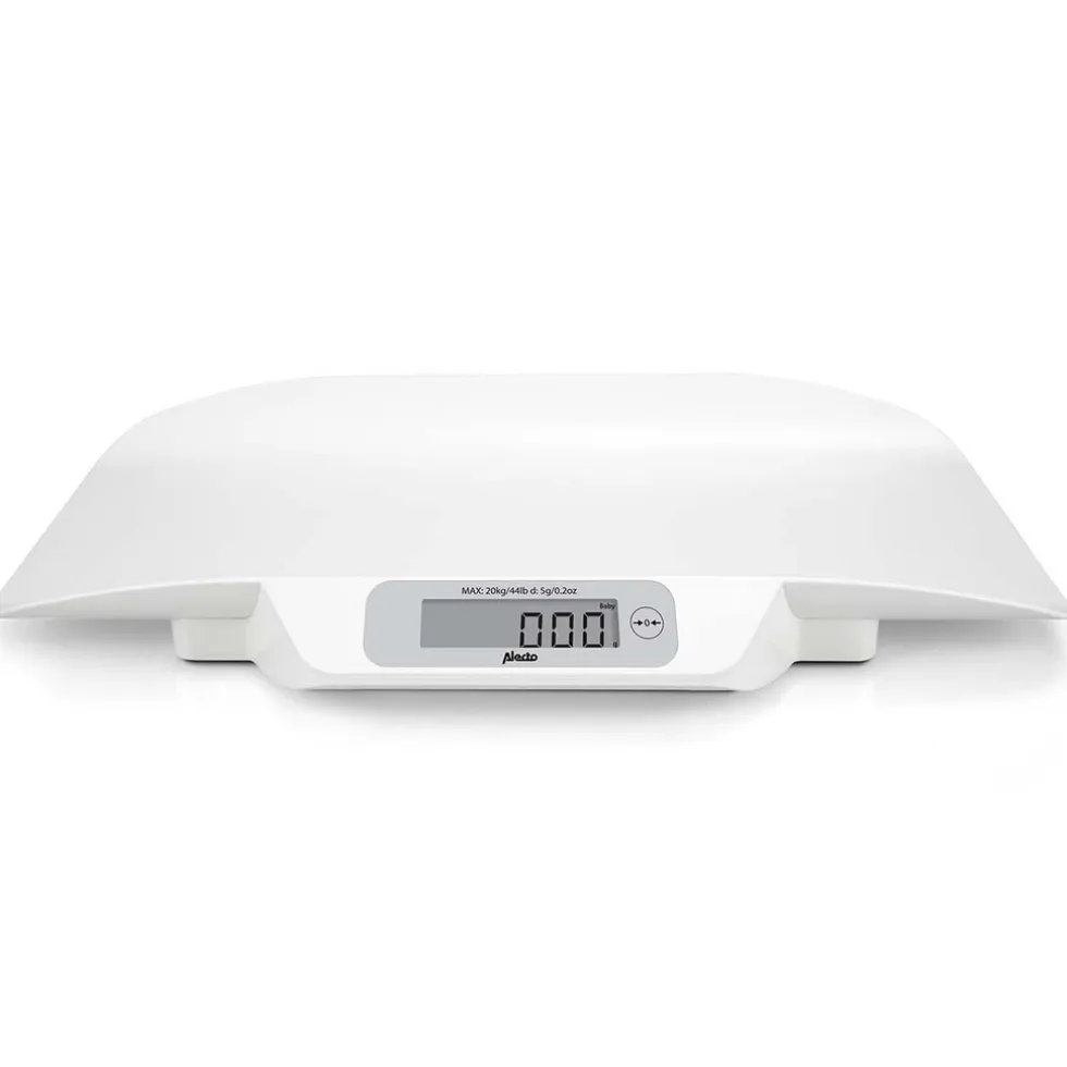 Alecto BC-30 - Babyweegschaal, wit