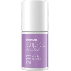 Alessandro Striplac UV Colour 211 Simply Lavender Nagellak