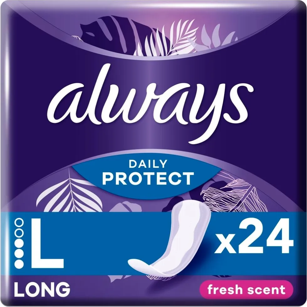 Always Dailies Long Inlegkruisjes