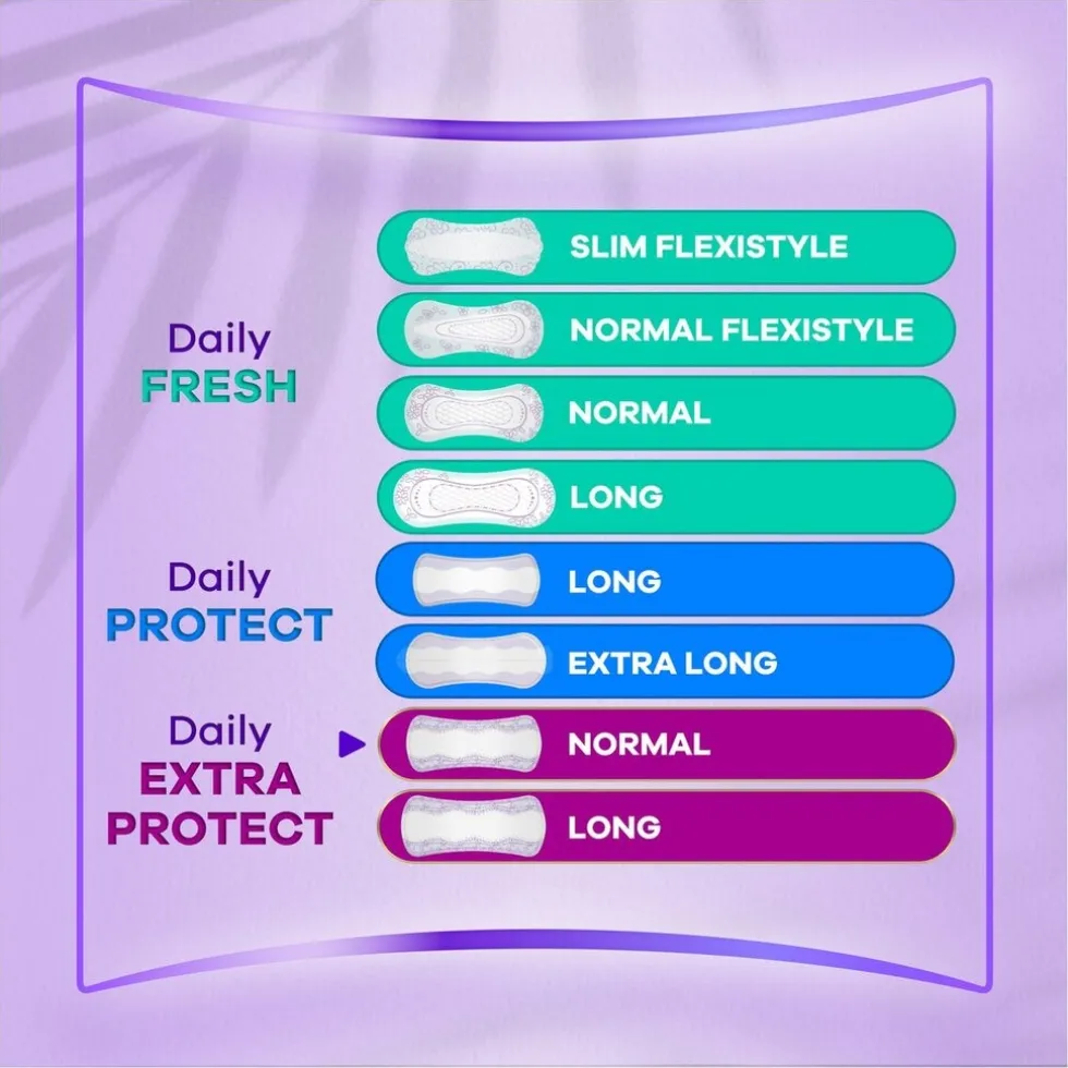 Always Dailies Long Inlegkruisjes