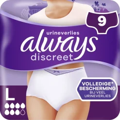 Always Discreet Incontinentiebroekjes