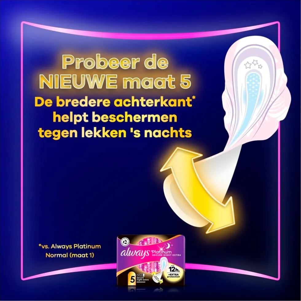 Always Platinum Normal Maat 1 Maandverband