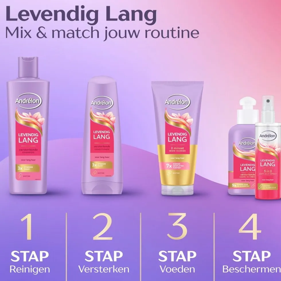 Andrélon Levendig Lang 5-in-1 Anti-Klit Spray