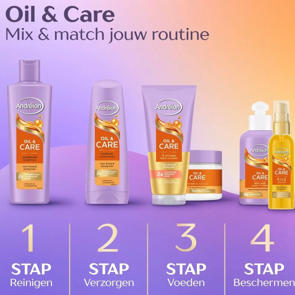 Andrélon Oil & Care Voedende Shampoo