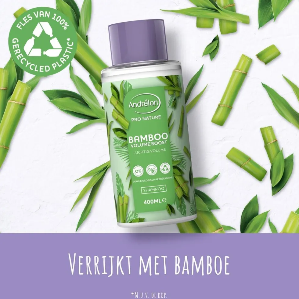 Andrélon Pro Nature Bamboo Volume Boost Shampoo