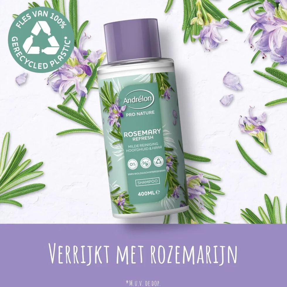 Andrélon Pro Nature Rosemary Refresh Shampoo