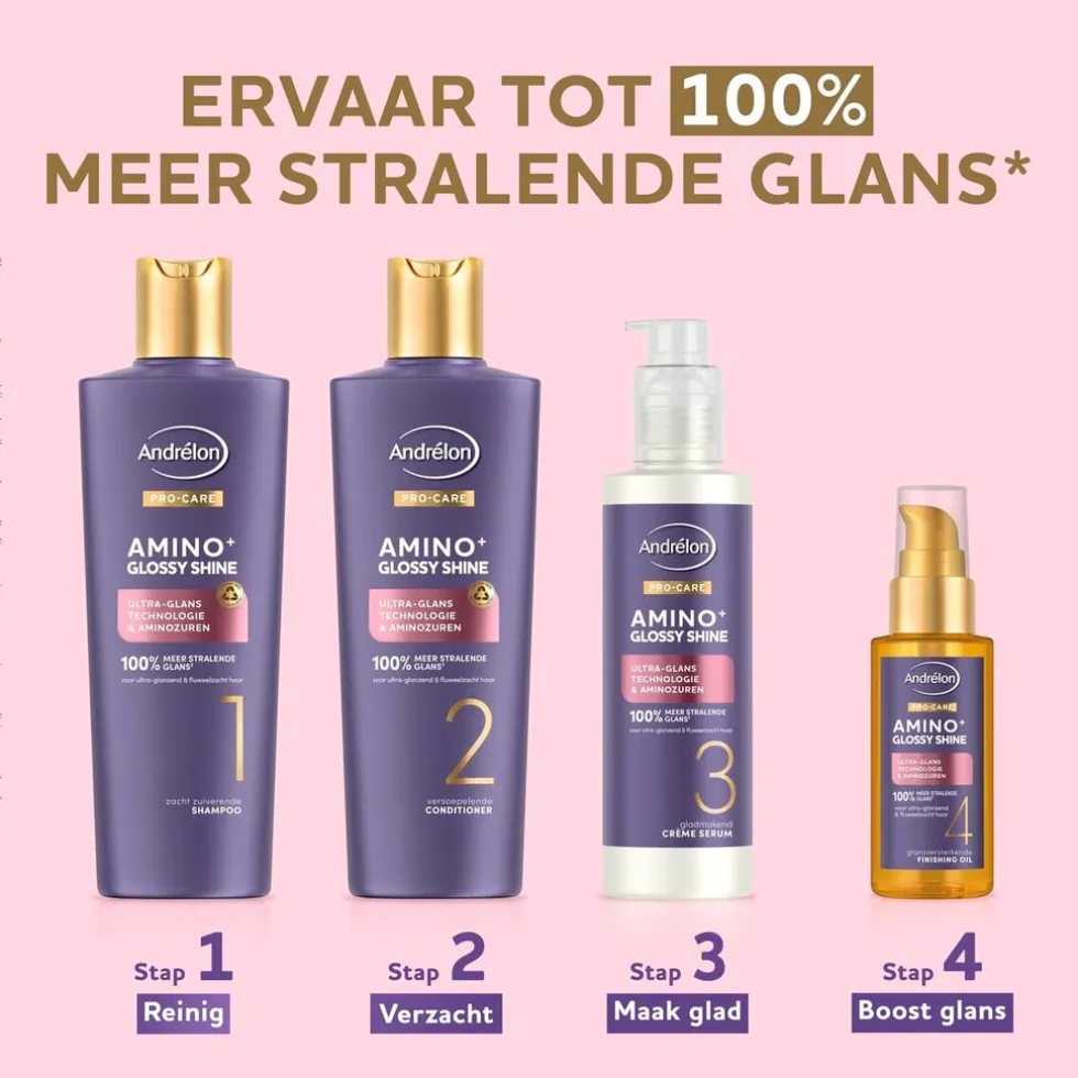 Andrélon Pro-Care Amino+ Glossy Shine Finishing Oil