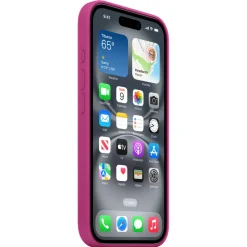 Apple Silicone Backcover MagSafe voor iPhone 16 Plus
