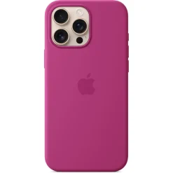 Apple Silicone Backcover MagSafe voor iPhone 16 Pro Max