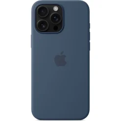 Apple Silicone Backcover MagSafe voor iPhone 16 Pro Max