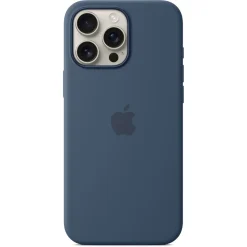 Apple Silicone Backcover MagSafe voor iPhone 16 Pro Max