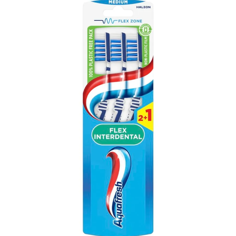 Aquafresh Flex Interdental Medium Tandenborstels