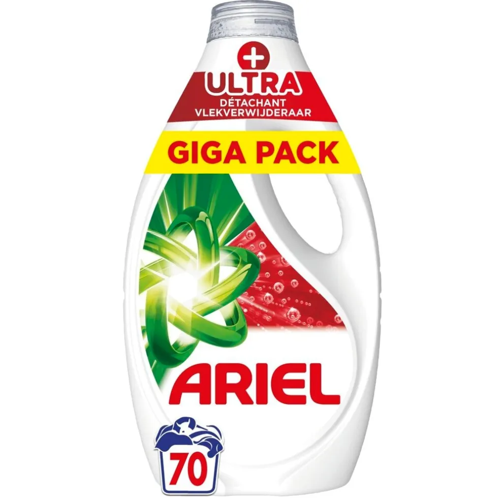 Ariel +Ultra Vlekverwijdering Vloeibaar Wasmiddel