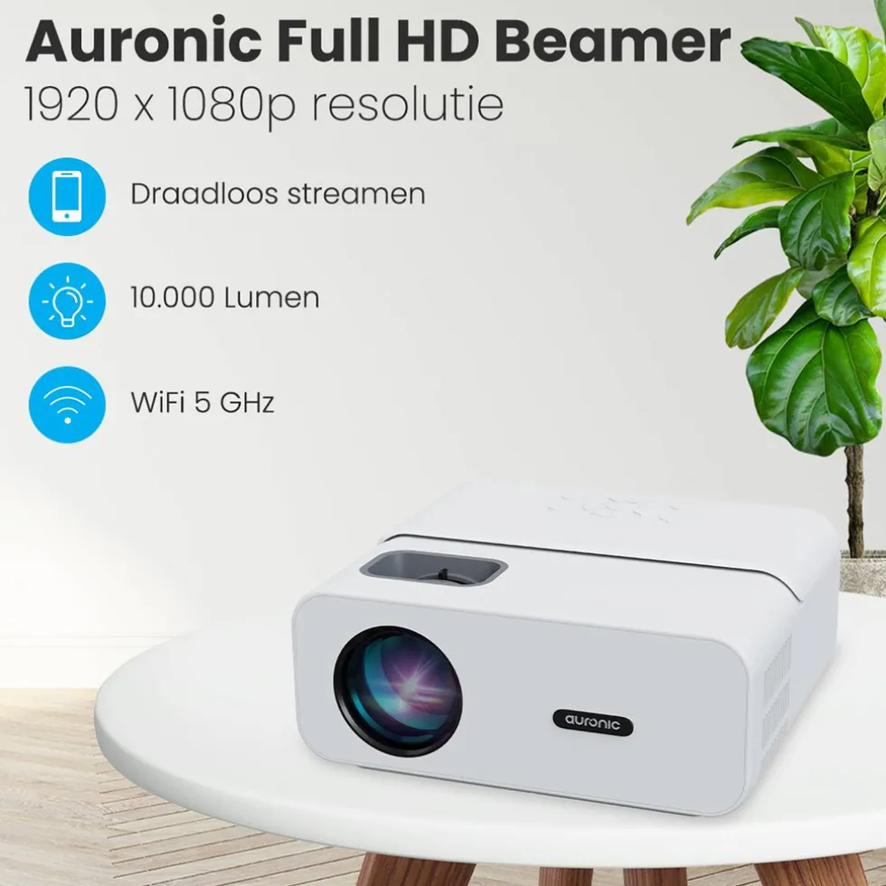 Auronic Beamer 10.000 Lumen