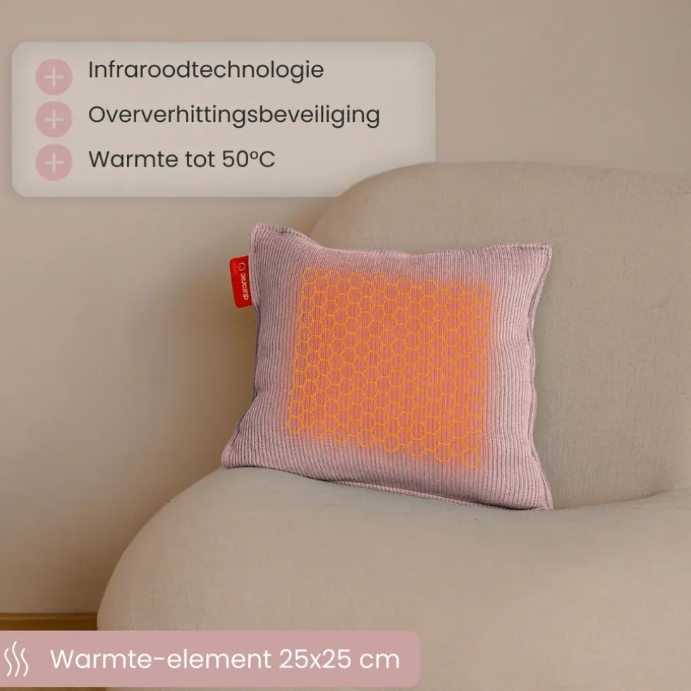 Auronic Knitted Warmtekussen 45x45cm