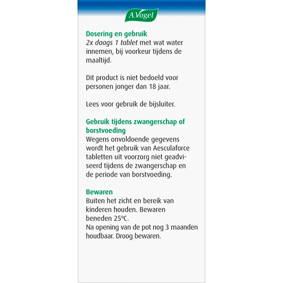 A.Vogel Aesculaforce Tabletten