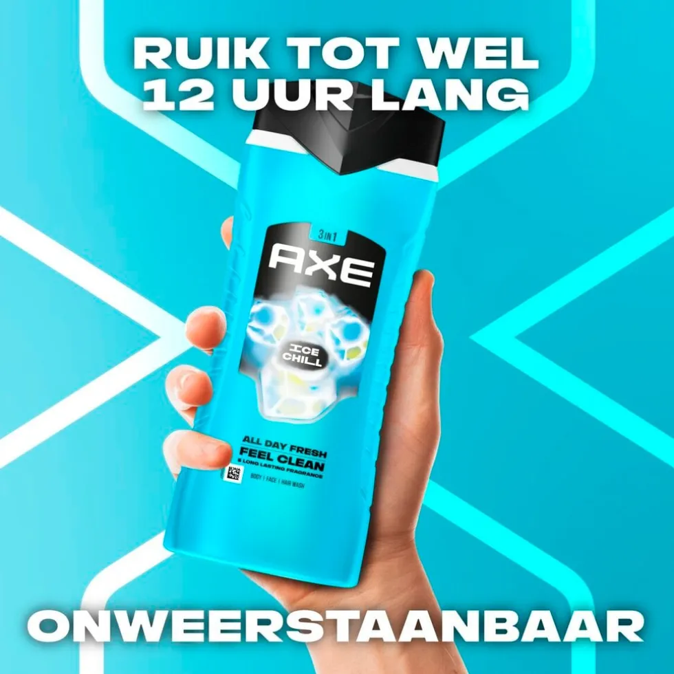 Axe Ice Chill 3-in-1 Douchegel