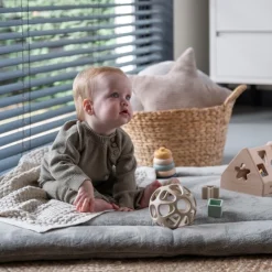 Baby's Only Boxkleed Cozy Urban Green 75x95 cm