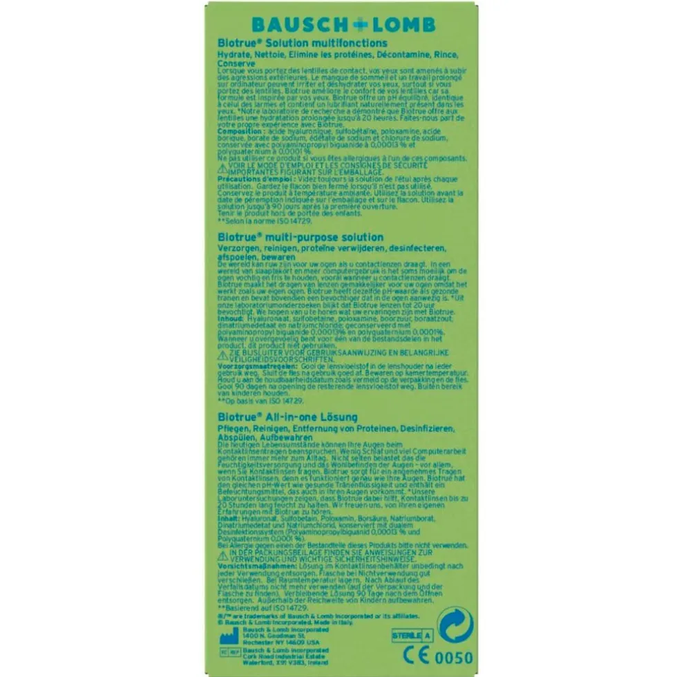 Bausch + Lomb Biotrue Multi-Purpose Solution Lenzenvloeistof