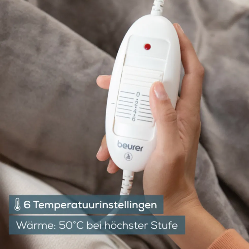 Beurer HD 75 Cosy Taupe Warmtedeken