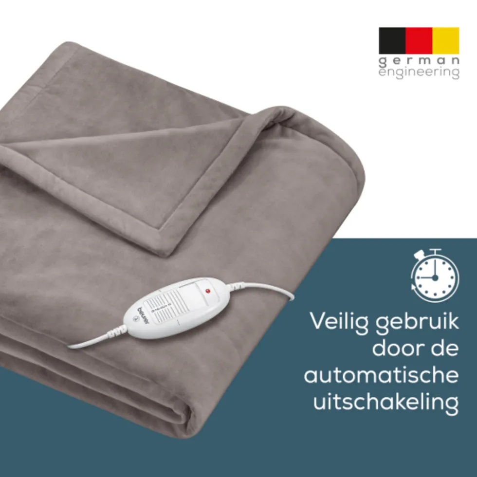 Beurer HD 75 Cosy Taupe Warmtedeken