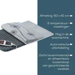 Beurer HK 125 Cosy Grey Warmtekussen