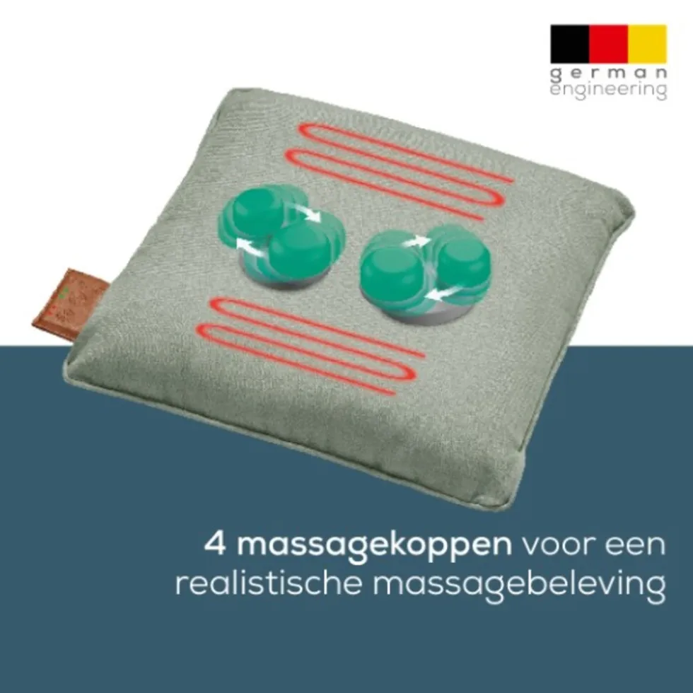 Beurer MG 139 Mint Elektrisch Massagekussen met warmte
