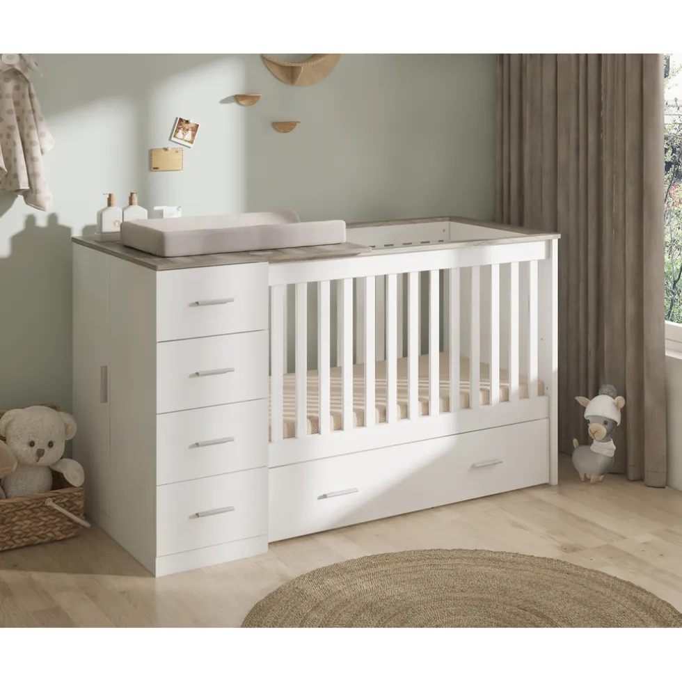 Born Lucky Combi Ledikant Memphis Met Matras