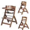 Born Lucky Kinderstoel Hout Walnoot