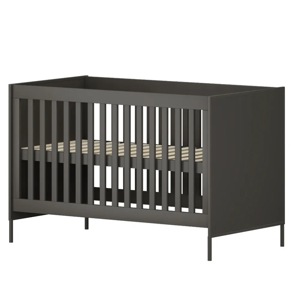 Born Lucky Lissabon Babybed Chocolate 70x140 cm