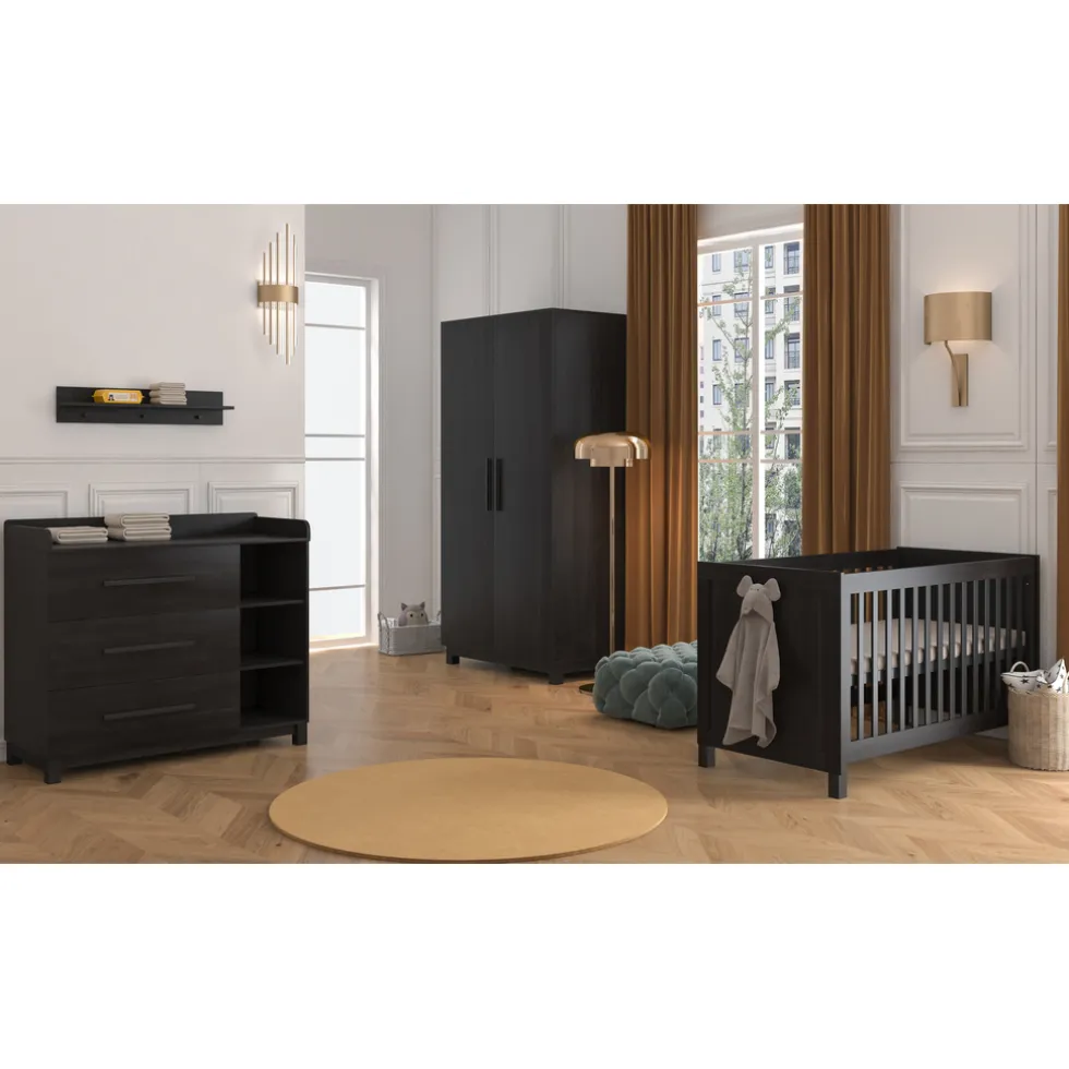 Born Lucky Meegroei Ledikant Roxy Dark Oak