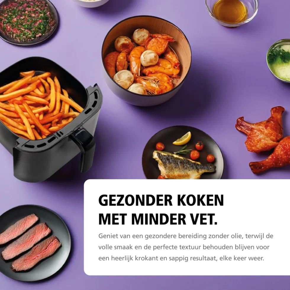 Brabantia PFAS-vrij BBEK1137 Airfryer