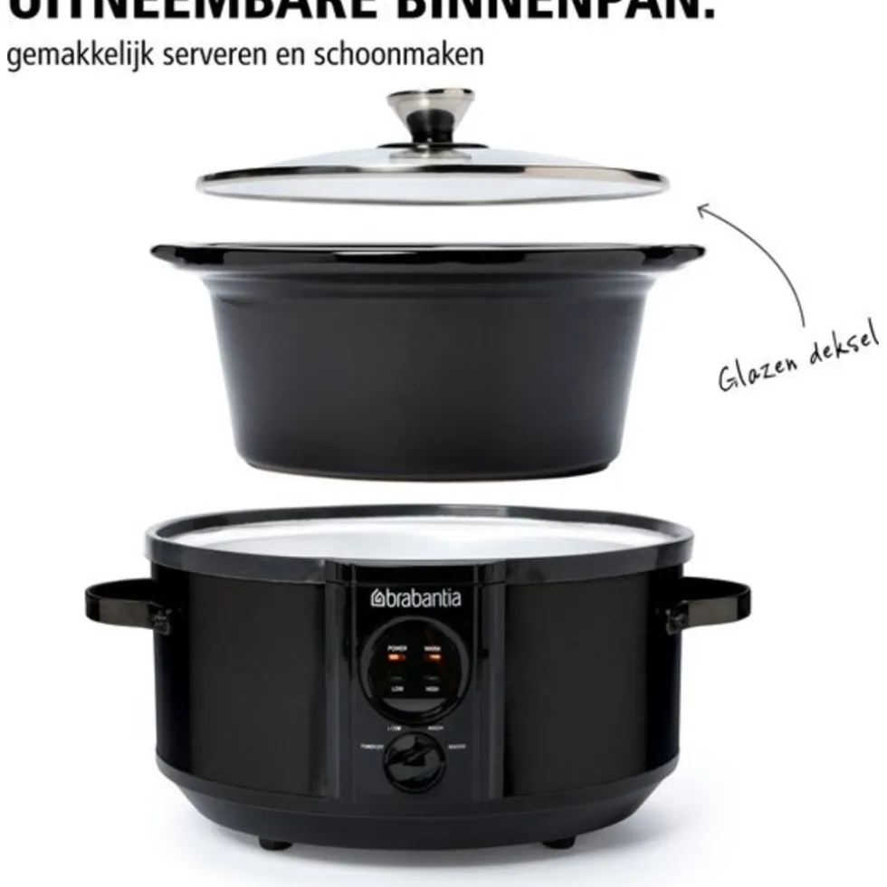 Brabantia Slowcooker BBEK1081MB