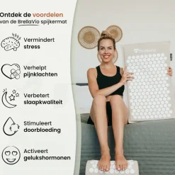 BrellaVio Eco Spijkermat Set met Spijkerkussen