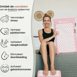 BrellaVio Spijkermat Set met Spijkerkussen