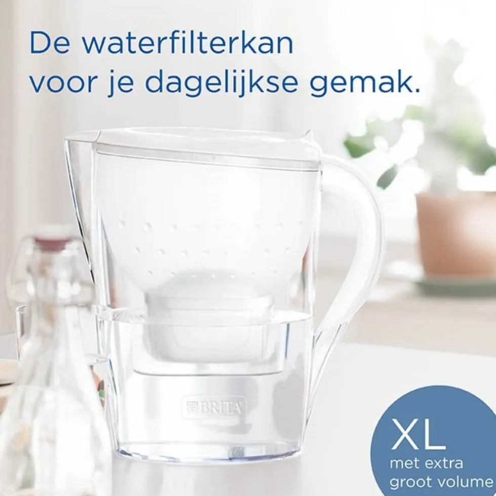 BRITA Marella Waterfilterkan XL 3.5L Wit met MAXTRA PRO Filter