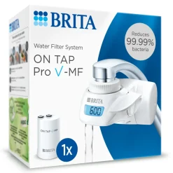 BRITA ON TAP Pro V-MF Waterfiltersysteem Inclusief 1 V-filter 600L Single Unit