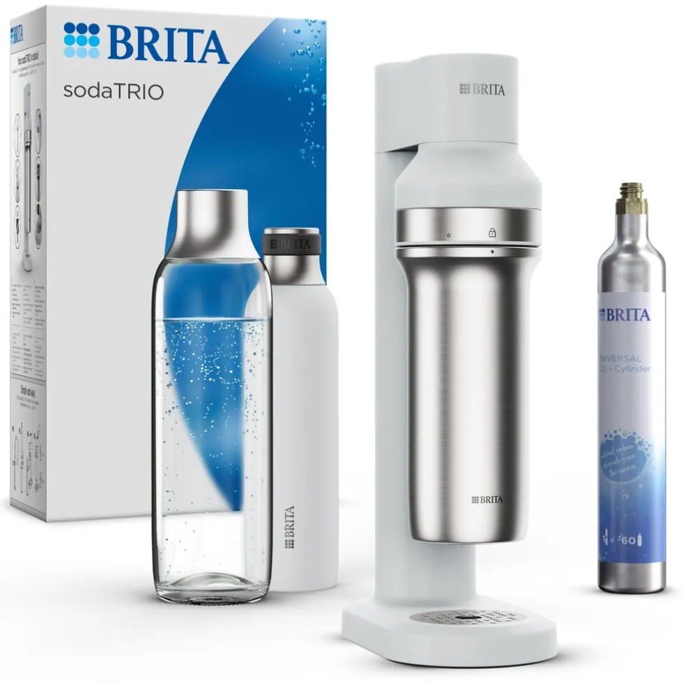 BRITA SodaTRIO Wit Single Unit
