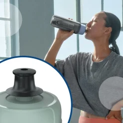 BRITA Waterfilterfles Active 0.6L Donkergroen inclusief 2 MicroDisc Single Unit