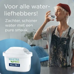 BRITA Waterfilterkan Marella Cool 2.4L Rood incl. 1 MAXTRA PRO